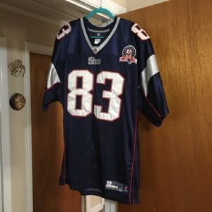 Reebok Patriots 50th season authentic team jersey.